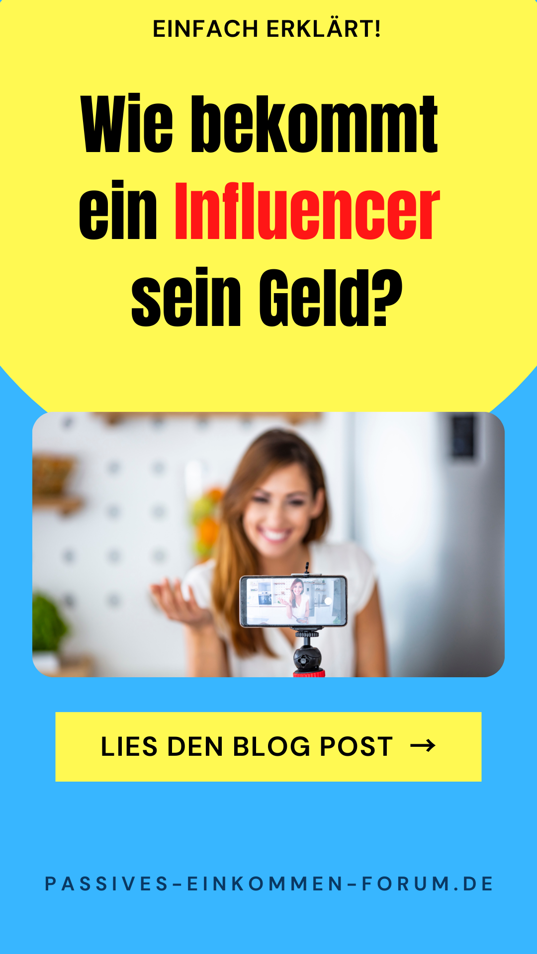 Wie bekommt ein Influencer sein Geld?